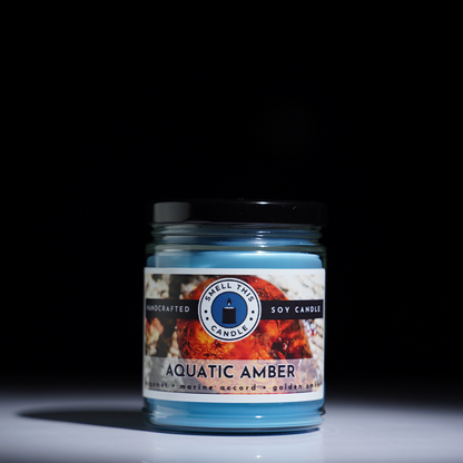 Aquatic Amber candle